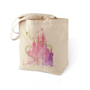 COPY - Disney Castle  Tinkerbell Tote
